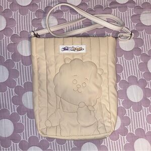 BT21 Cream Crossbody purse